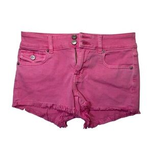 American Eagle Outfitters Pink Jean Shorts